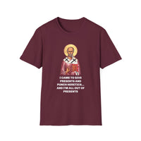 Load image into Gallery viewer, St Nicholas Funny Meme Unisex Tee
