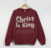 Load image into Gallery viewer, Christ Is King Women&#39;s Sweatshirt
