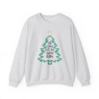 Load image into Gallery viewer, Oh Come Let Us Adore Him - Christmas Sweatshirt
