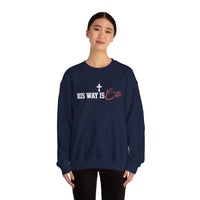 Load image into Gallery viewer, His Way Is Better Christian Sweatshirt, Faith Shirt Unisex, Jesus Cross Gift
