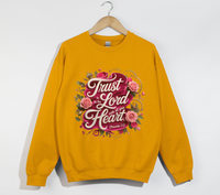 Load image into Gallery viewer, Trust In The Lord With All Your Heart - Christian Sweatshirt
