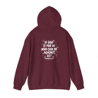 Load image into Gallery viewer, If God Is For Us, Who Can Be Against Us - Front And Back Printed Hoodie
