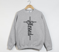 Load image into Gallery viewer, Blessed - Christian Sweatshirt
