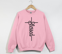 Load image into Gallery viewer, Blessed - Christian Sweatshirt
