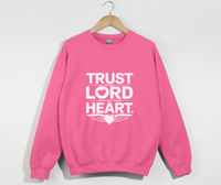 Load image into Gallery viewer, Trust In The Lord With All Your Heart - Christian Sweatshirt
