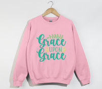 Load image into Gallery viewer, Grace Upon Grace - Christian Sweatshirt
