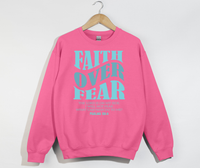 Load image into Gallery viewer, Faith Over Fear -  Christian Sweatshirt
