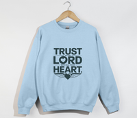 Load image into Gallery viewer, Trust In The Lord With All Your Heart - Christian Sweatshirt

