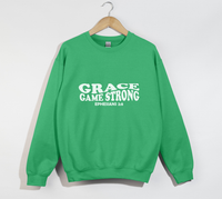 Load image into Gallery viewer, Grace Game Strong - Christian Sweatshirt
