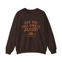 Load image into Gallery viewer, Are You Fall-O-Ween Jesus Shirt | Christian Pumpkin Fall Halloween Scripture Tee

