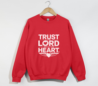 Load image into Gallery viewer, Trust In The Lord With All Your Heart - Christian Sweatshirt

