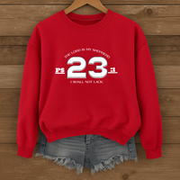 Load image into Gallery viewer, Psalm 23, The Lord Is My Shepherd, Christian Sweatshirt, Bible Verse Shirt