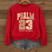Load image into Gallery viewer, Psalm 23 Floral Sweatshirt