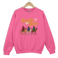Load image into Gallery viewer, Tonight We Ride Shirt - Three Kings, Wise Men Crewneck