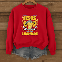 Load image into Gallery viewer, Life Gave Me Lemons, Jesus Lemonade Shirt, Christian Sweatshirt, Child of God, Faith Apparel