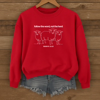 Load image into Gallery viewer, Follow The Word Not The Herd Unisex Sweatshirt