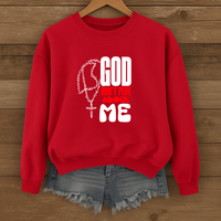 Load image into Gallery viewer, God Don't Play About Me, Jesus Shirt, Christian Catholic Sweatshirt, Faith Based Pullover, Religious Gift