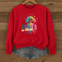 Load image into Gallery viewer, Rooted in Christ, Christian Sweatshirt, Jesus Lover Shirt, Religious Gift for Believers