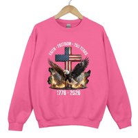 Load image into Gallery viewer, Faith Freedom 250 Years Shirt, 1776 2026 Patriotic Eagle, Christian American Cross Shirt, USA Independence Gift