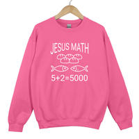 Load image into Gallery viewer, Jesus Feeds the 5000 Sweatshirt, Bible Story Faith, Christian Sweatshirt, Jesus Bible Verse Shirt