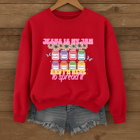Load image into Gallery viewer, Jesus Is My Jam Christian Sweatshirt, Cute Faith Shirt, Christian Mom, Funny Christian Gift