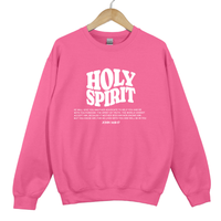 Load image into Gallery viewer, Holy Spirit Christian Sweatshirt, Faith Based Church Outfit, Bible Verse Shirt, Jesus Shirt, Christian Gift ideas