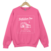 Load image into Gallery viewer, Bethlehem Inn - Holy Night Christmas Sweatshirt