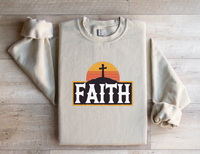 Load image into Gallery viewer, Faith Mountain Cross - Sweatshirt

