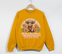 Load image into Gallery viewer, Follow The Word, Not The Herd - Christian Sweatshirt
