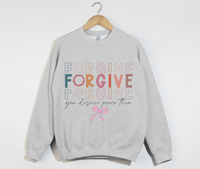 Load image into Gallery viewer, Forgive, Peace Them - Christian Sweatshirt
