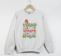 Load image into Gallery viewer, Jesus Is The Reason For The Season - Christmas Sweatshirt
