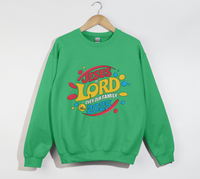 Load image into Gallery viewer, Jesus Is Lord Over Our Family - 2025 New Year Sweatshirt
