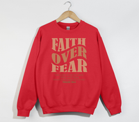 Load image into Gallery viewer, Faith Over Fear -  Christian Sweatshirt
