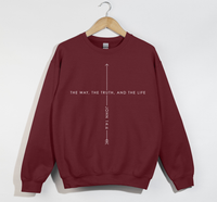 Load image into Gallery viewer, The Way, The Truth And The Life - Christian Sweatshirt

