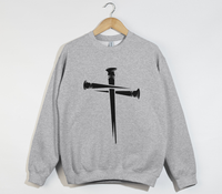 Load image into Gallery viewer, Nail Cross Design - Women&#39;s Light Sweatshirt
