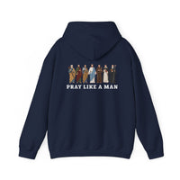 Load image into Gallery viewer, Pray Like a Man, Christian Easter Hoodie, Jesus Hoodie, Gift for Him, Father's Day Gift, Christian Men