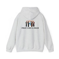 Load image into Gallery viewer, Pray Like a Man, Christian Easter Hoodie, Jesus Hoodie, Gift for Him, Father's Day Gift, Christian Men