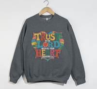 Load image into Gallery viewer, Trust In The Lord With All Your Heart - Christian Sweatshirt
