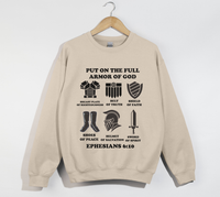 Load image into Gallery viewer, Armor Of God - Christian Sweatshirt

