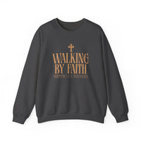 Load image into Gallery viewer, Walking by Faith Tripping Constantly, Funny Christian Sweatshirt, Gift for Christian, Religious Sweater
