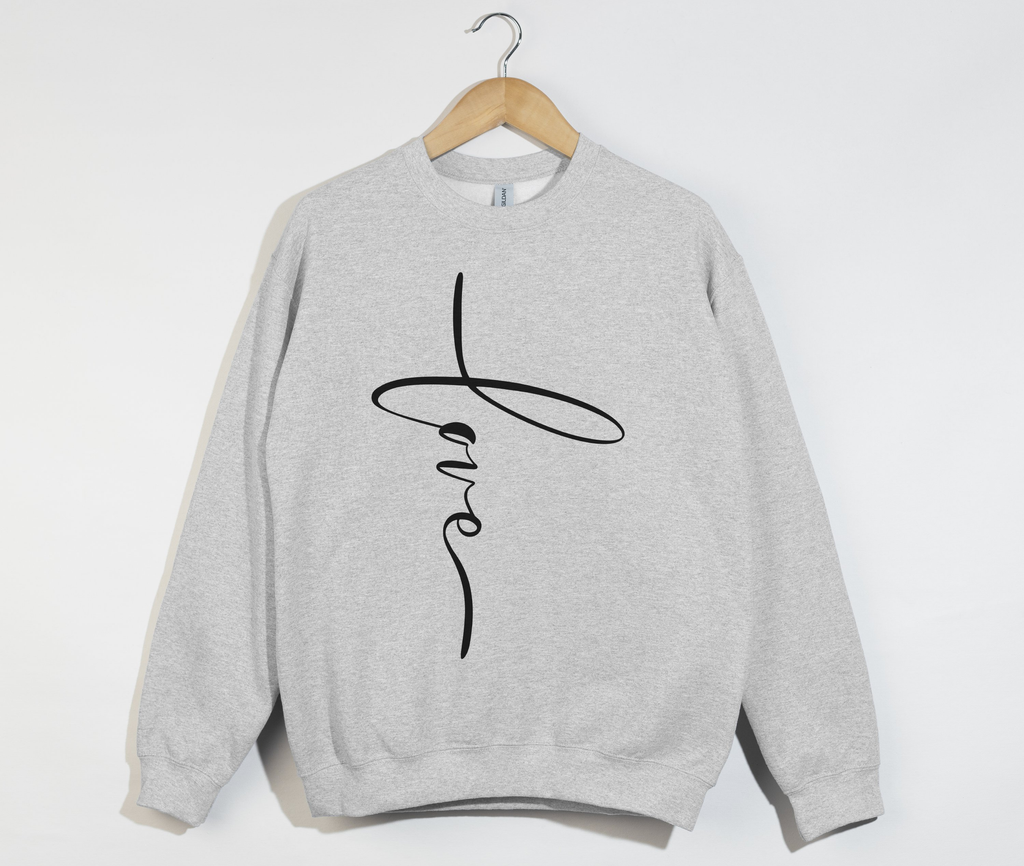 Love - Minimal Design Sweatshirt