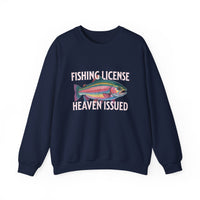 Load image into Gallery viewer, Fishing License - Heaven Issued Sweatshirt

