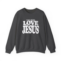 Load image into Gallery viewer, Cool Moms Love Jesus, Christian Sweatshirt, Christian Mom, For Mother's Day Gift
