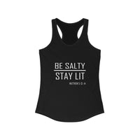 Load image into Gallery viewer, Racerback Tank | Be Salty Stay Lit Women&#39;s Motivational Workout Apparel

