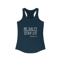Load image into Gallery viewer, Racerback Tank | Be Salty Stay Lit Women&#39;s Motivational Workout Apparel
