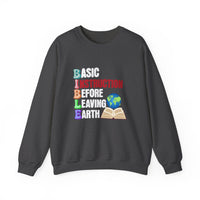Load image into Gallery viewer, Bible Acronym Christian Sweatshirt, Basic Instructions Before Leaving Earth, Faith Shirt Pullover Gift