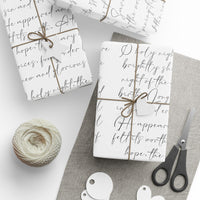 Load image into Gallery viewer, Oh Holy Night - Carol Lyrics on Wrapping paper
