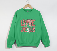 Load image into Gallery viewer, Love Like Jesus - Christian Sweatshirt
