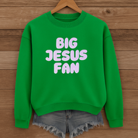 Load image into Gallery viewer, Big Jesus Fan, Christian Jesus Shirt, Jesus Lover Gift for Christian
