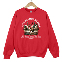 Load image into Gallery viewer, Psalm 42:1 Deer Christian Sweatshirt, My Soul Longs for You, As the Deer Pants for Water, Bible Verse Shirt